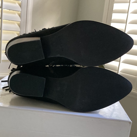 Anine Bing Sienna black fringe booties NWT - Picture 8 of 10